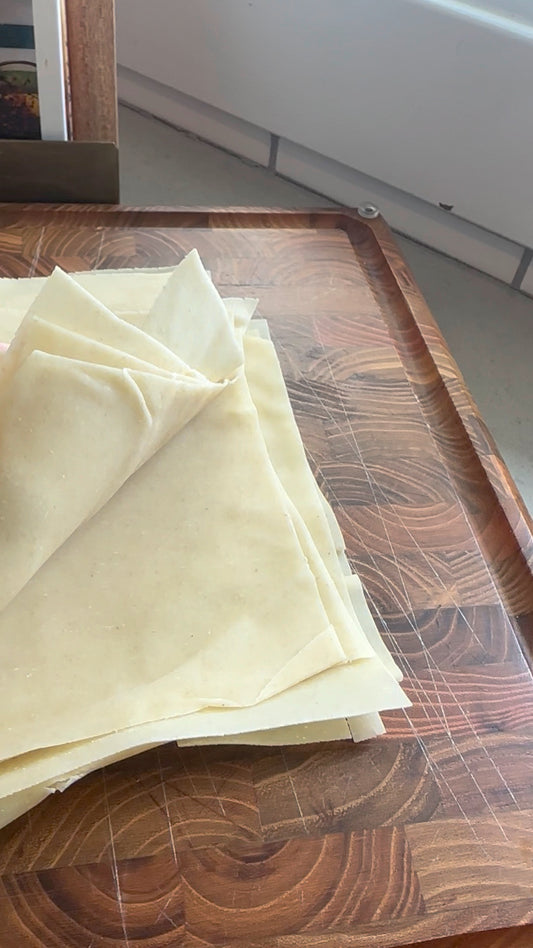 Fresh Pasta Sheets SPECIAL ORDER. Email to order. Orders may take up to 1 week
