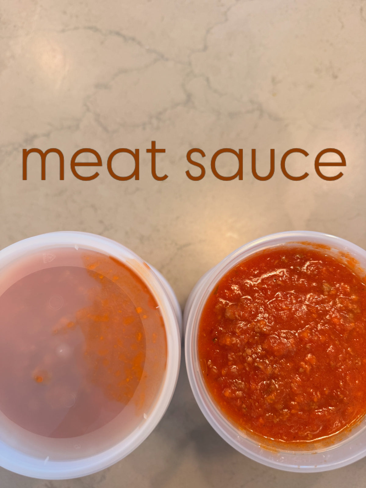 Meat sauce